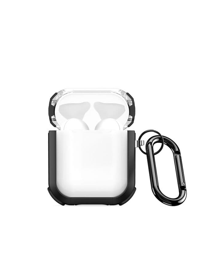 Case Cover For AirPods 2 / 1 DUX DUCIS PECD Series Earbuds Box Protective Case Black