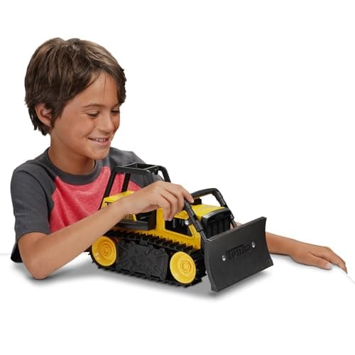 Tonka Steel Bulldozer Vehicle Yellow