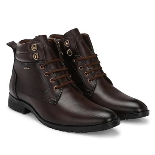 Vellinto DUST-OFF Casual Mid-Ankle Synthetic leather Boots For Men Boots For Men