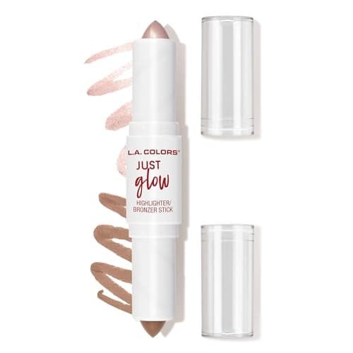 LA COLORS Just Glow Highlight Stick DualSided Champagne Daze CCS595
