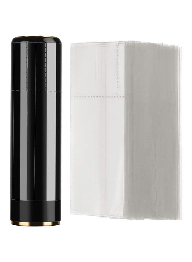 1000 Pieces Shrink Wrap for Lip Balm Tubes lipstick Lip Balm Shrink Wrap Bands Sleeves Lip Balm Tubes Bundle, Perforated, Easy to Use (2.56 x 1.2 Inch)