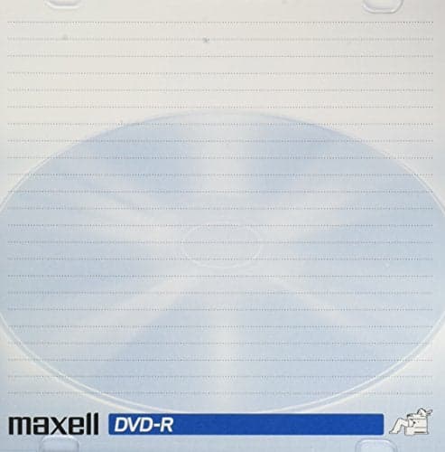 Maxell 638002 2 Hour Storage 16x Recording Speed Write Once Format DVD-R Compatible 4.7Gb DCD-R 10mm Jewel Case, 5 Pack