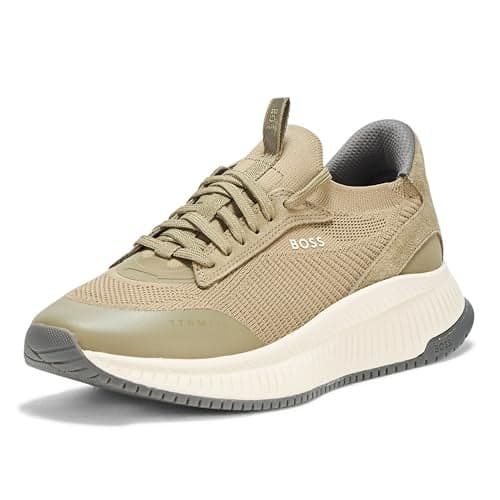 BOSS Modern Knit Structure Running Sneaker Sheraton Sage 9