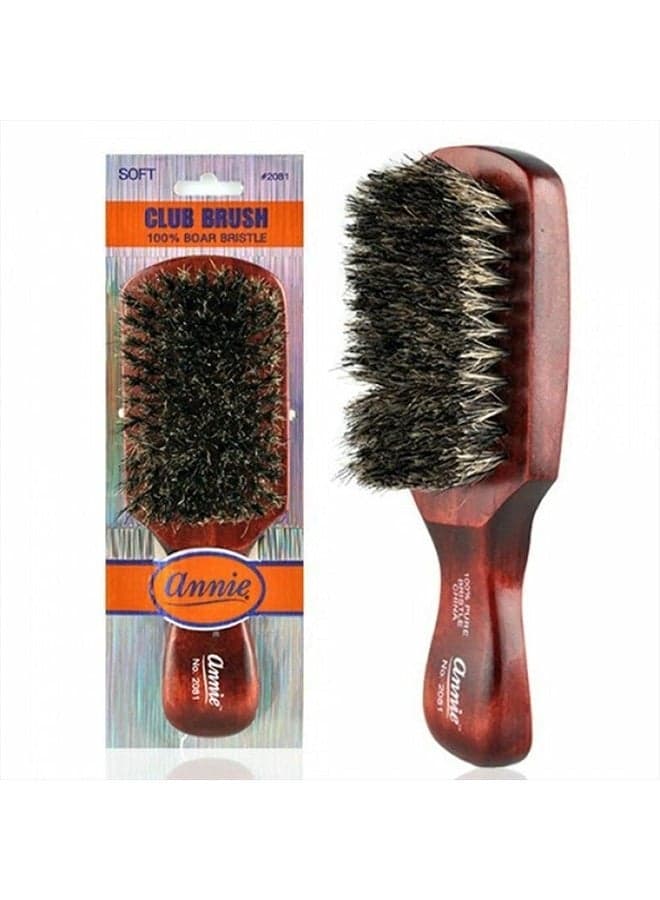 Soft Club 100% Pure Boar Bristle Wave Hair Brush durag Man
