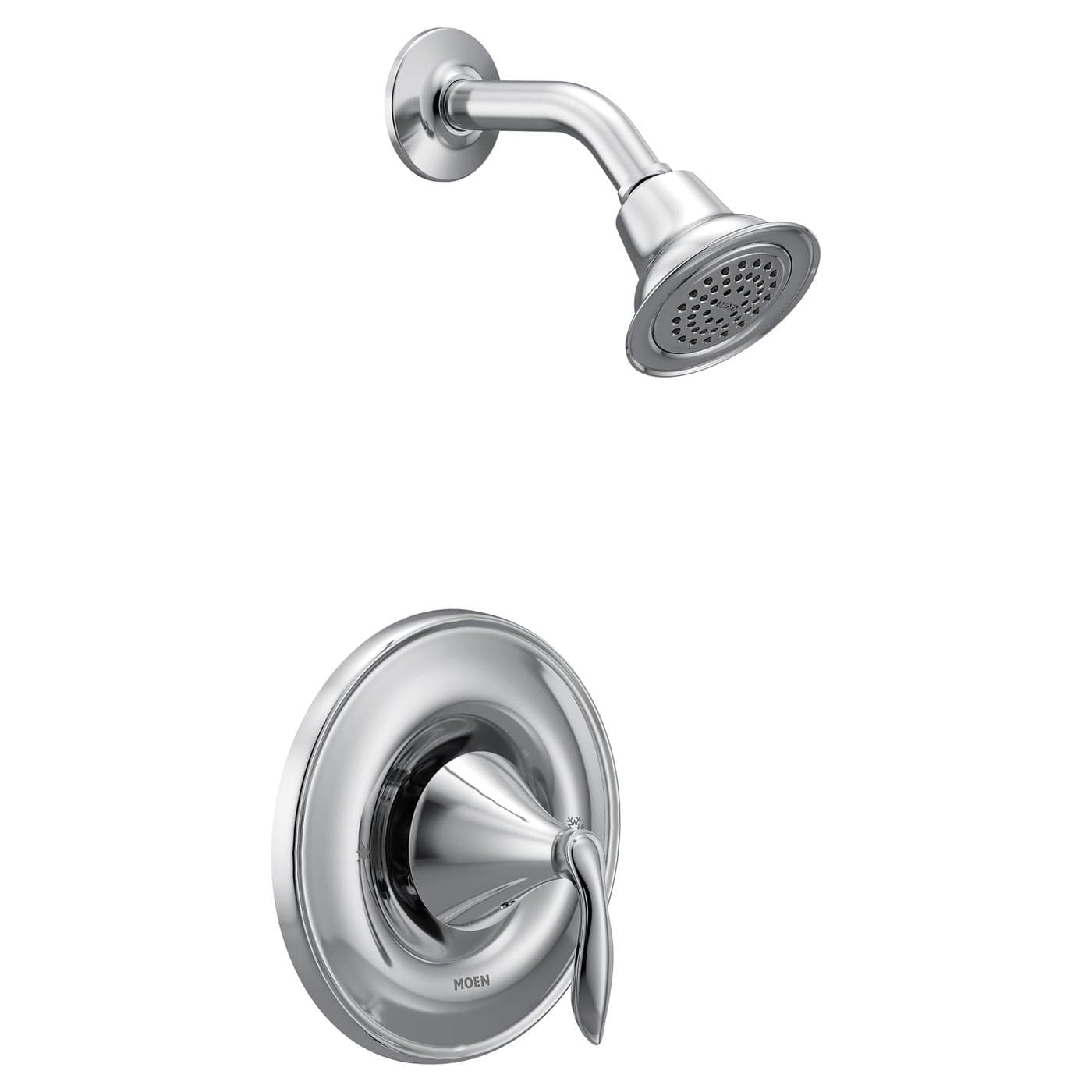 Moen Eva Chrome PosiTemp Shower Trim Kit Valve Required T2132