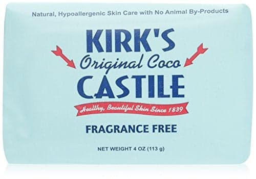 Kirks Coco Castile Soap Fragrance Free Pack of 5