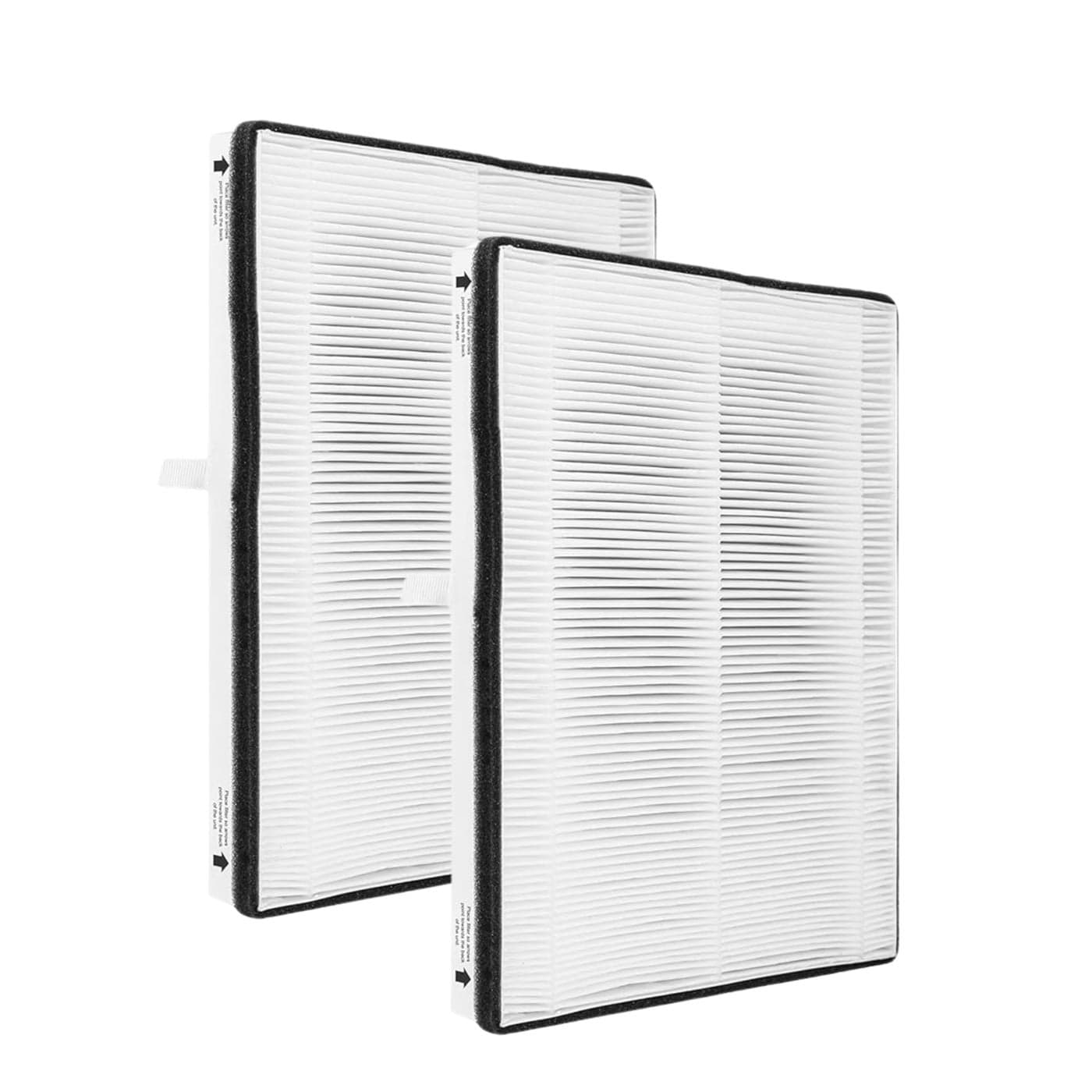 Nispira Replacement HEPA Filter for Air Purifier Compatible with Vornado Air Purifier Models AC300 AC350 AC500 AC550 PCO200 PCO300 PCO500 Compared to Part MD10022 2 Packs