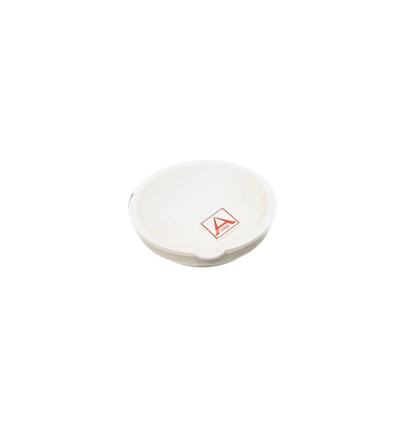 Aone 70mm White Ceramic Melting Crucible Dish Cup for High Temperature Refining, Casting, Melting of Platinum, Gold, Silver, Copper & Scrap Jewellery for Jewellery Making & Repair, Model Making, etc