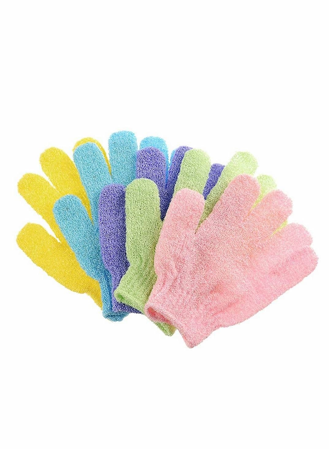 Double Sided Exfoliating Gloves, Bath Gloves