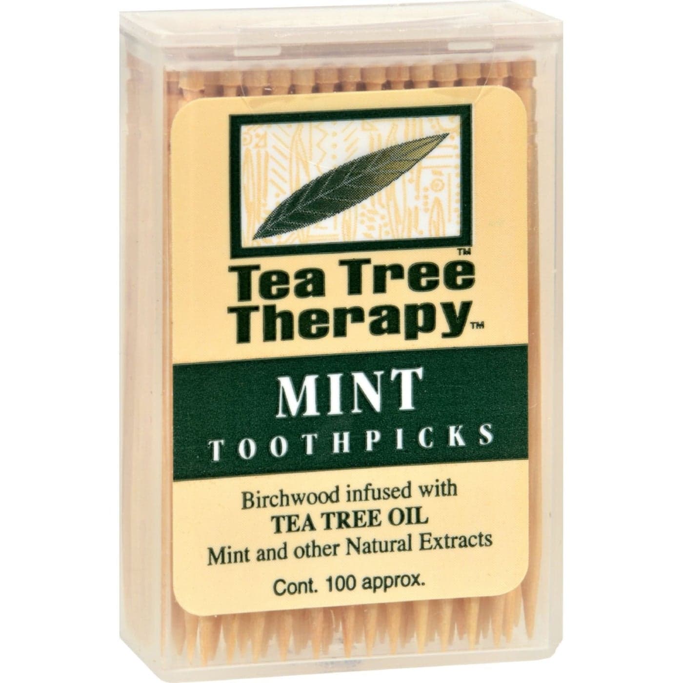 Tea Tree Therapy Toothpicks 100 ct