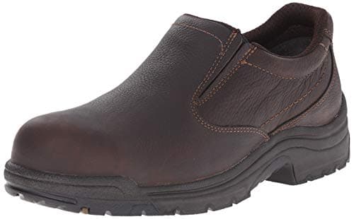 Timberland Pro Titan Slip On Safety Toe Shoe Mens Camel Brown