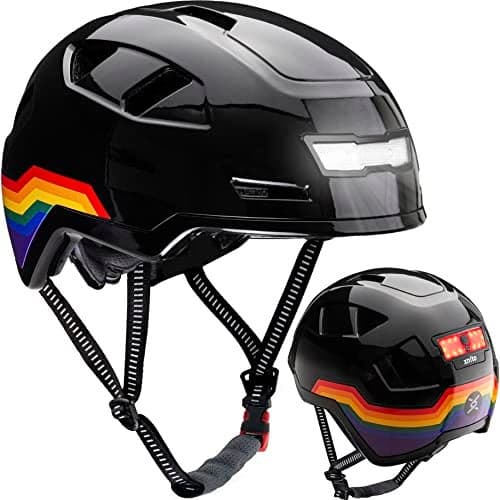 XNITO Bike Helmet with LED Lights Urban Bicycle Helmet for Adults Men Women CPSC NTA8776 Dual Certified Class 3 EBikes Scooters Onewheel Commuter Mountain