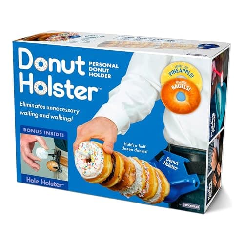 PrankO Donut Holster Funniest Prank Gift Box Hilarious Empty Gag Gift for White Elephant Christmas 2026 Funny Gift Box for Coworkers Friends Men Who Have Everything As Seen on Shark Tank