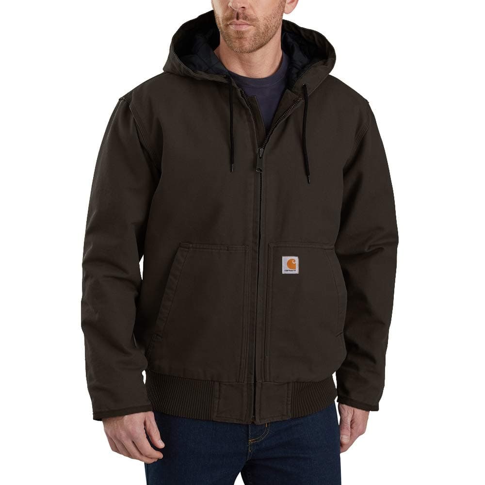 Carhartt mens Active Jacket J130 Big Tall Work Utility Outerwear Dark Brown 3XLarge Tall US