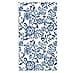Gift Boutique 100 Blue Floral Guest Napkins Decorative Hand Towels 3 Ply Disposable Paper Spring Flowers Napkins for Bathroom Toilet Powder Room Holiday Wedding Bridal Shower Flower Party Napkin Towel