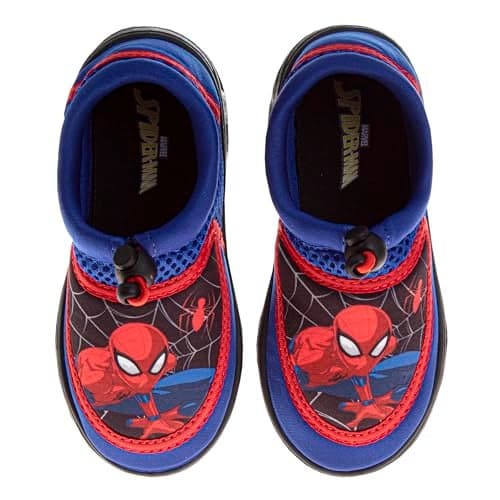 Josmo Boys Spiderman Aquasock (Toddler/Little Kid) Blue/Red 7-8 Medium Toddler