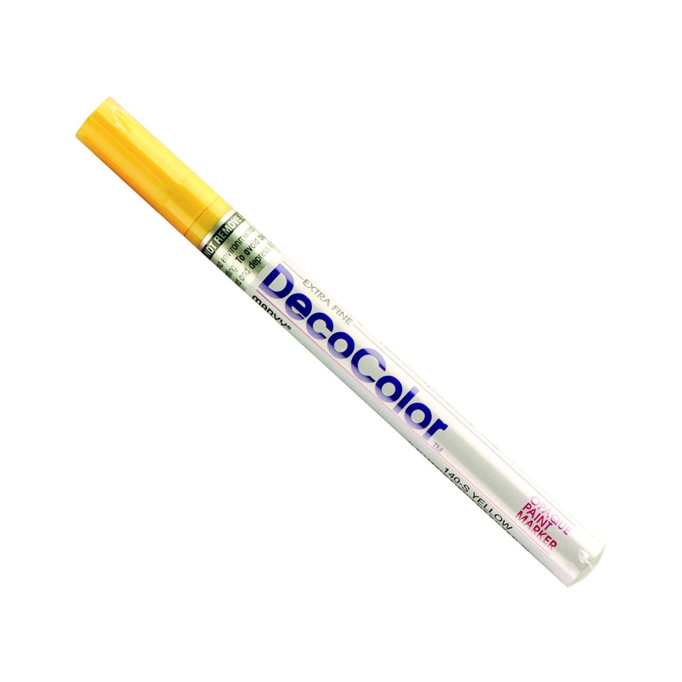 Uchida 140C5 Marvy Deco Color Extra Fine Paint Marker Yellow