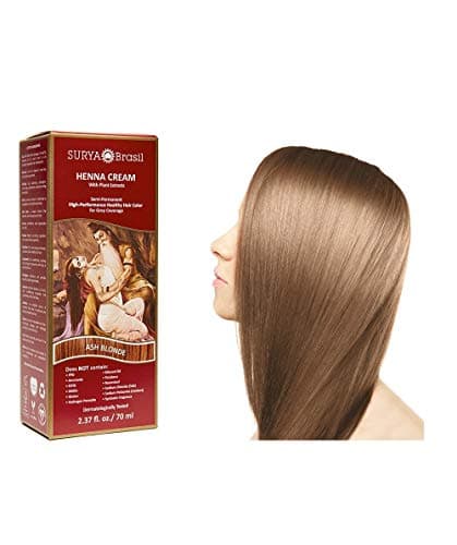 Surya Brasil Products Brown Henna Cream Ash Blonde 237 Fluid Ounce
