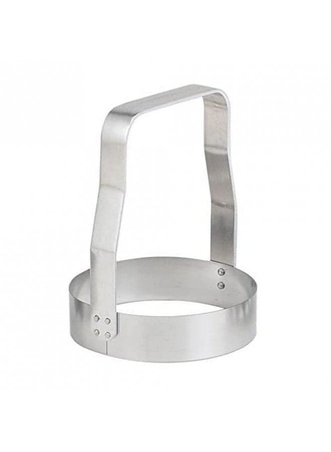 Kwik-kut Kwik Kut Plain Edge Manual Food Chopper, Stainless Steel Blade, 2.875-Inch Diameter x 3-Inches Tall, Made in The USA, A, Silver