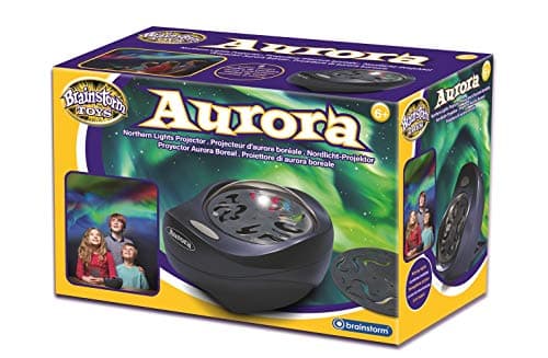 Brainstorm Toys Aurora Northern and Southern Lights Projector STEM Grey