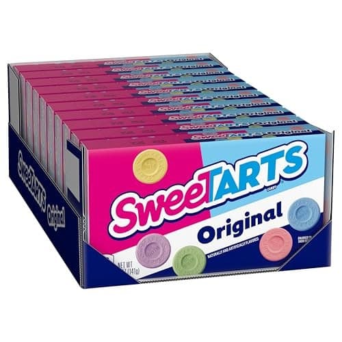 SweeTARTS Original Theater Box Candy 5 Ounce Boxes Pack of 10
