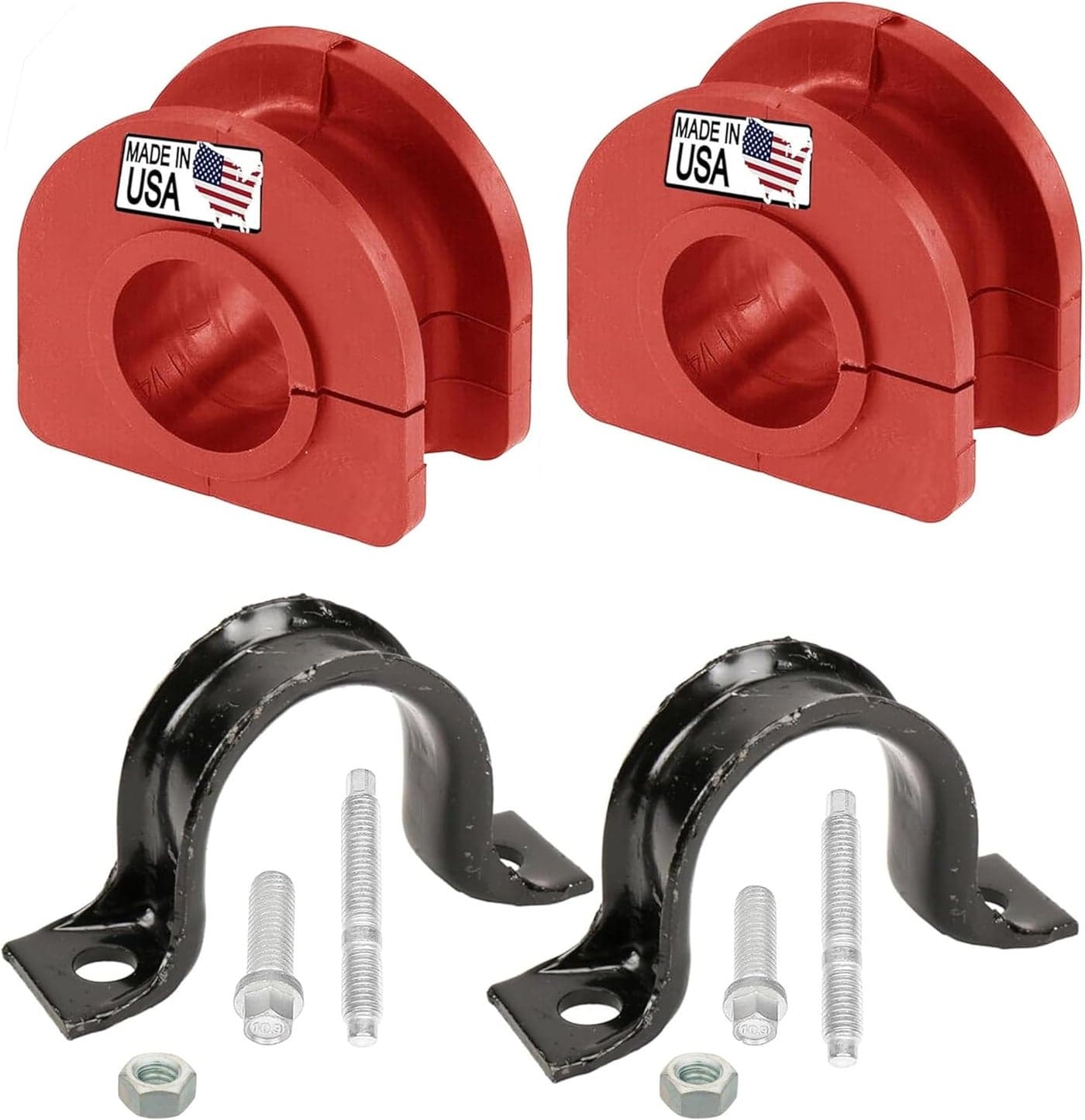 Suspension Dudes Front Sway Bar CODE RED Bushing Kit for Chevrolet and GMC Vehicles
