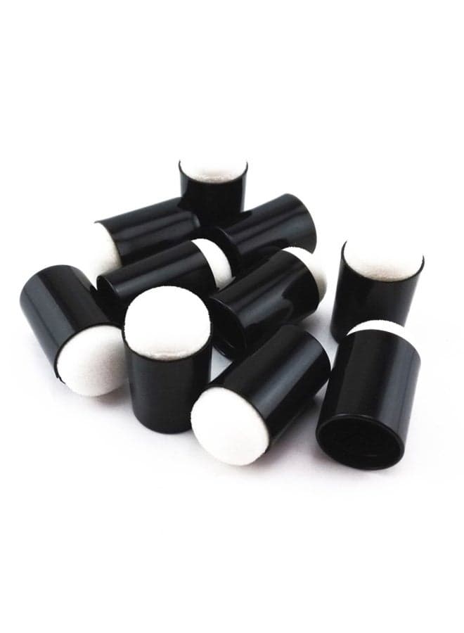 10Pieces Finger Sponge Daubers Art And Craft Drawing Project Finger Painting Sponge Set