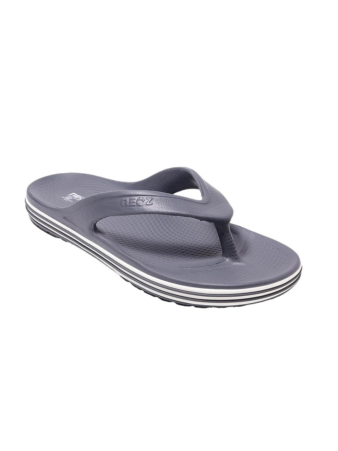 Neoz Ultra Soft Women's Slippers with Cushion FootBed for Adult | Comfortable & Light Weight| Stylish & Anti-Skid| Waterproof & Everyday Flip Flops for Ladies/Girls, W-COOLZ-51-CARBON_5