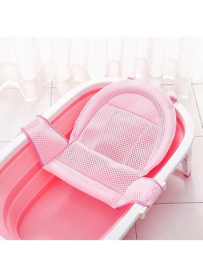 PENINSULA LOVE Baby Bath Net Baby Bath Mat Bath Pad for Newborn