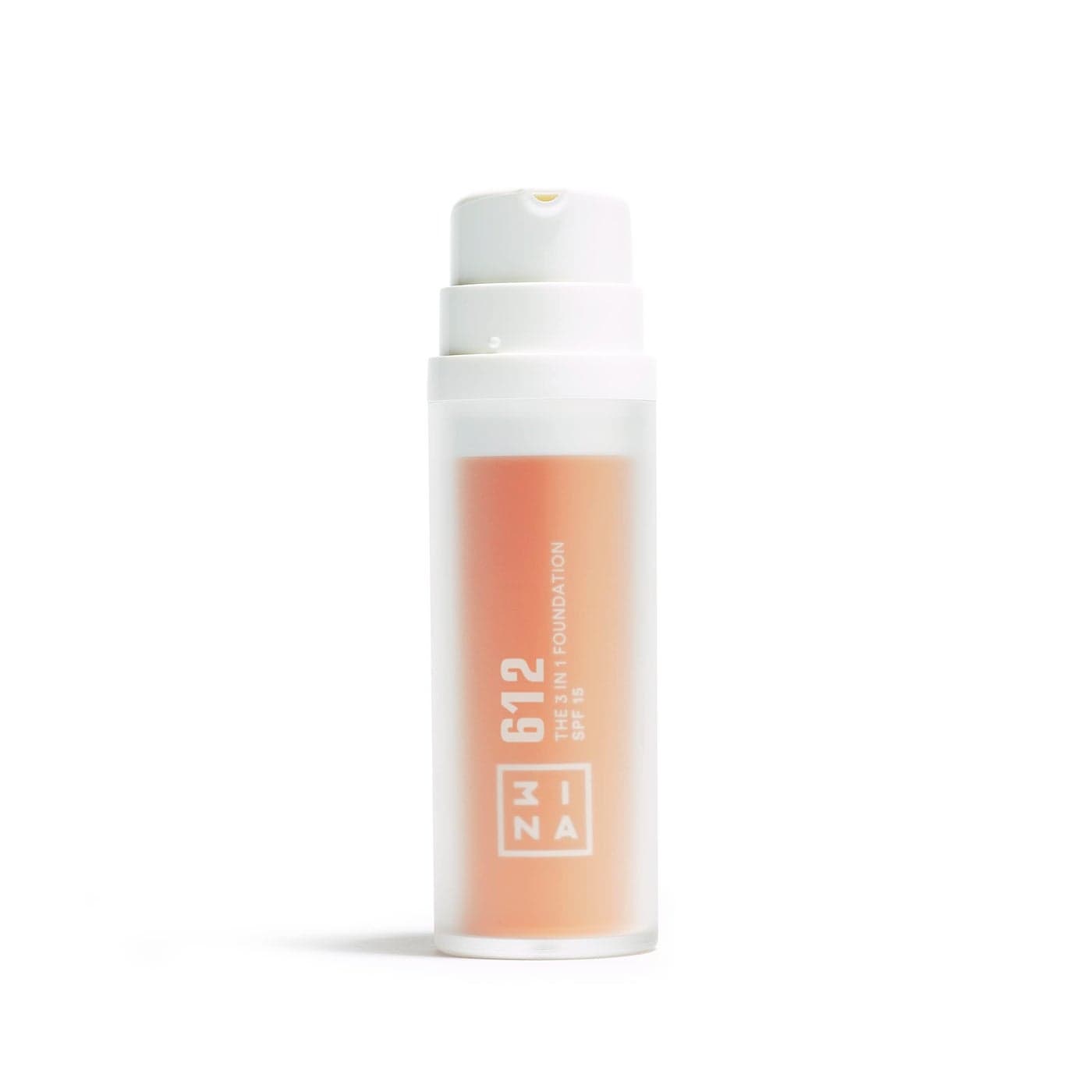 3INA The 3-In-1 Foundation 612 - Vegan Formula - Combination Of Primer, Concealer And Foundation - Medium Coverage - Natural Finish - Perfect For Covering Lines And Blemishes - Long Lasting - 1.01 Oz