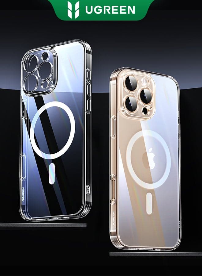 iPhone 16 Pro Case Magsafe, Strong Magnet, Upgraded Delay Yellowing, iPhone 16 Pro Cover, Military-Grade Protection, Scratch-Resistant, iPhone 16 Pro Cover Magnetic Compatible with Magsafe Accessory clear