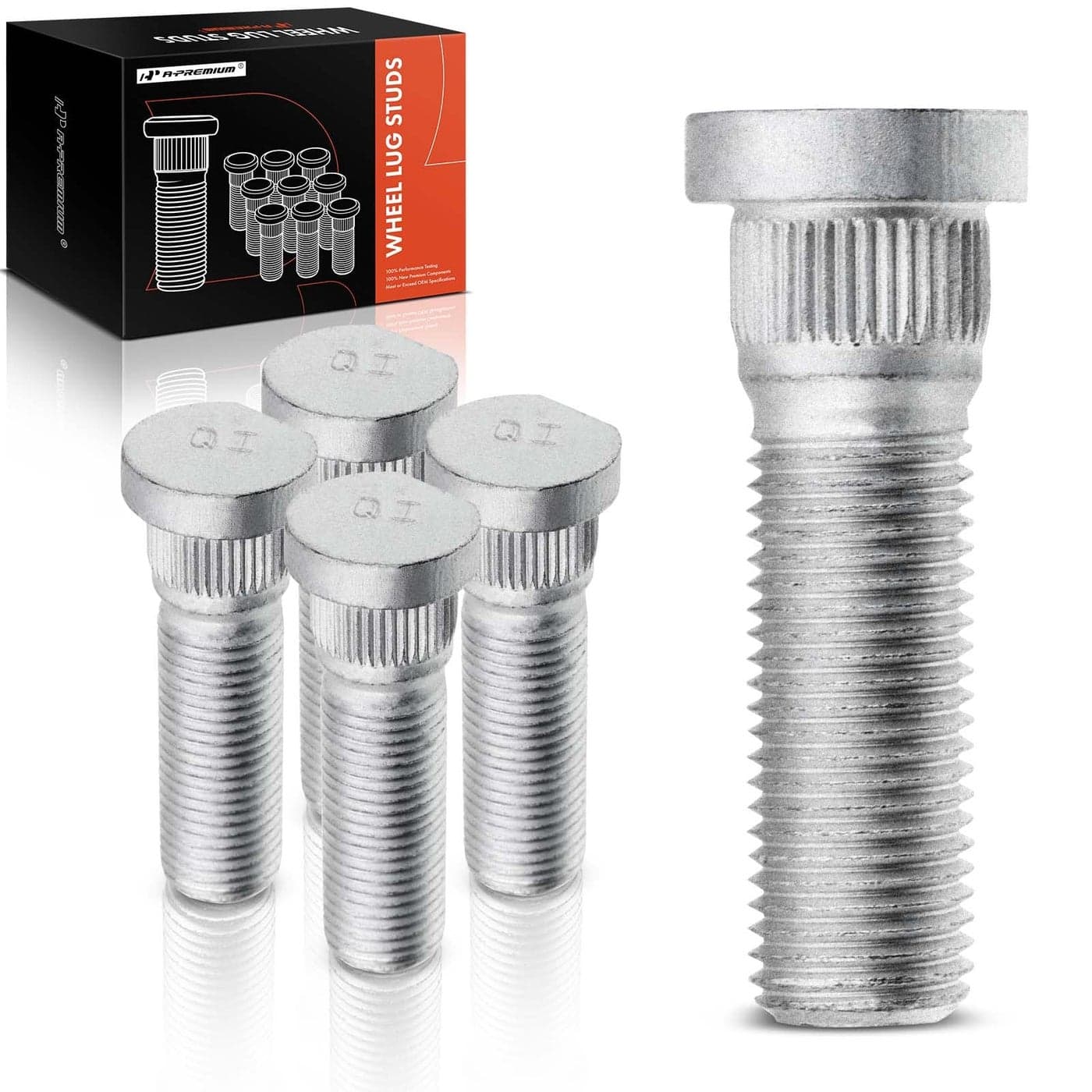 APremium M14150 Wheel Studs Compatible with Dodge Challenger 20082021 Charger 20062021 Magnum 20052008 Chrysler 300 Front or Rear Side 5PC Set