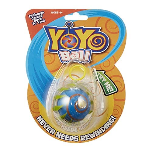 Yoyo Ball Automatic Return Yoyo, Assorted Colors and Patterns, Never Needs rewinding, New Twist on Old Fun, Enhances Motor Skills and Hand-Eye Coordination, Grows with Skill Level