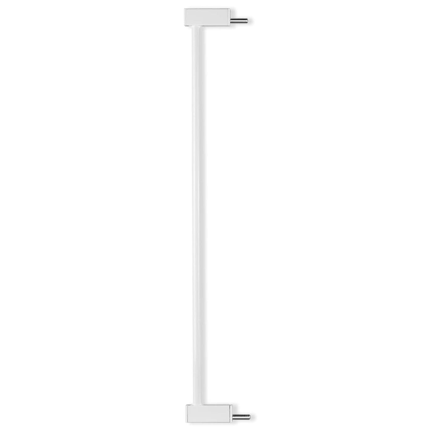 BABELIO Metal BabyDog Gate Extender 275inch 7cm White Pet Gate Extension Extra Wide Pet Gate Accessories for Stairs Doorways NO Need Tools NO Drilling30 Tall
