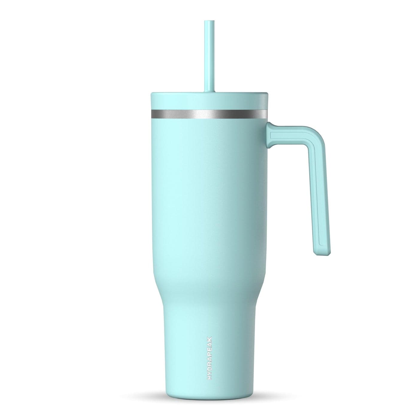 Hydrapeak Voyager 40 oz Tumbler with Handle and Straw Lid Reusable Stainless Steel Water Bottle Travel Mug Cupholder Friendly Insulated Cup Alpine
