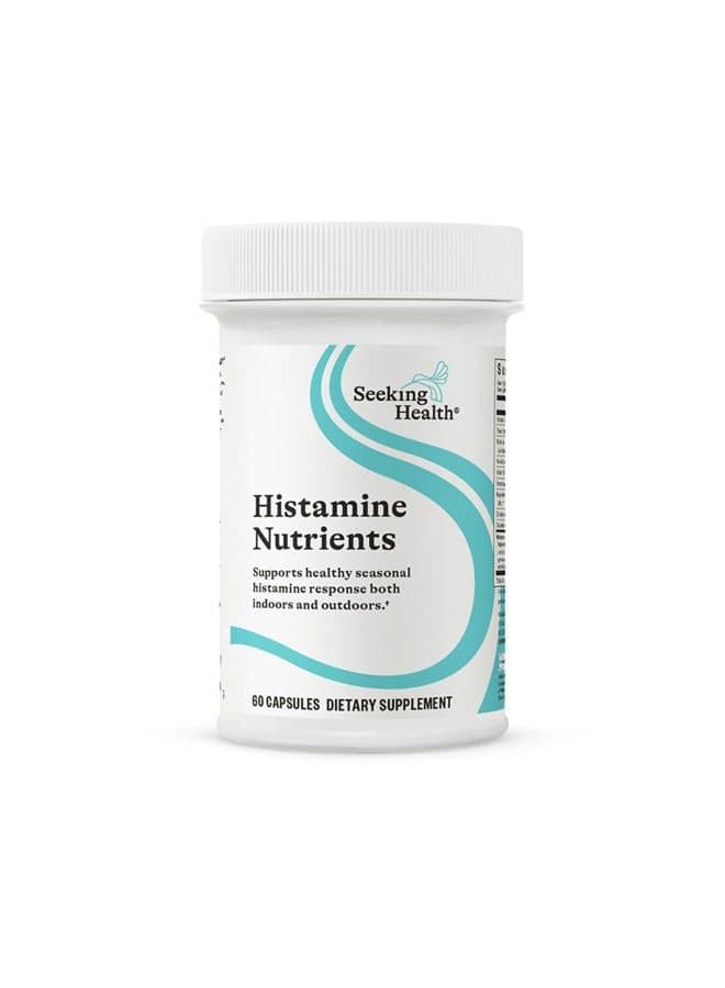 Histamine Nutrients, Formerly Block Plus, Dao Enzyme Supplement For Food Intolerance, Supports Gi And Digestive (60 Capsules)
