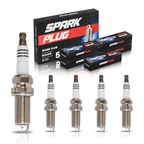 ENA Set of 5 Iridium Spark Plug Compatible with Volvo C30 C70 S40 S60 S80 V50 V70 XC60 XC70 XC90 Impreza Legacy Outback Forester Baja Tribeca 9-2X LR2 Replacement for 22401AA630 6481