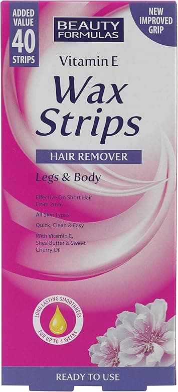 Beauty Formulas Cold Wax Strips 40s