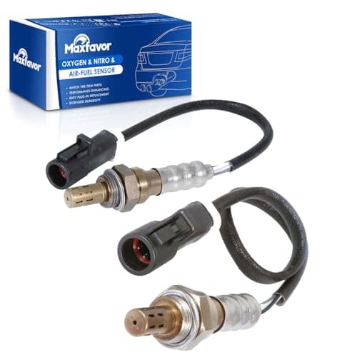 Maxfavor 2Pcs Upstream Downstream 02 Oxygen O2 Sensor Fit for Ford 20022010 Mustang 40L 46L2002 2003 Explorer 46L Right Side20012007 Taurus 30L20022005 Thunderbird 39L 2344046 2344610