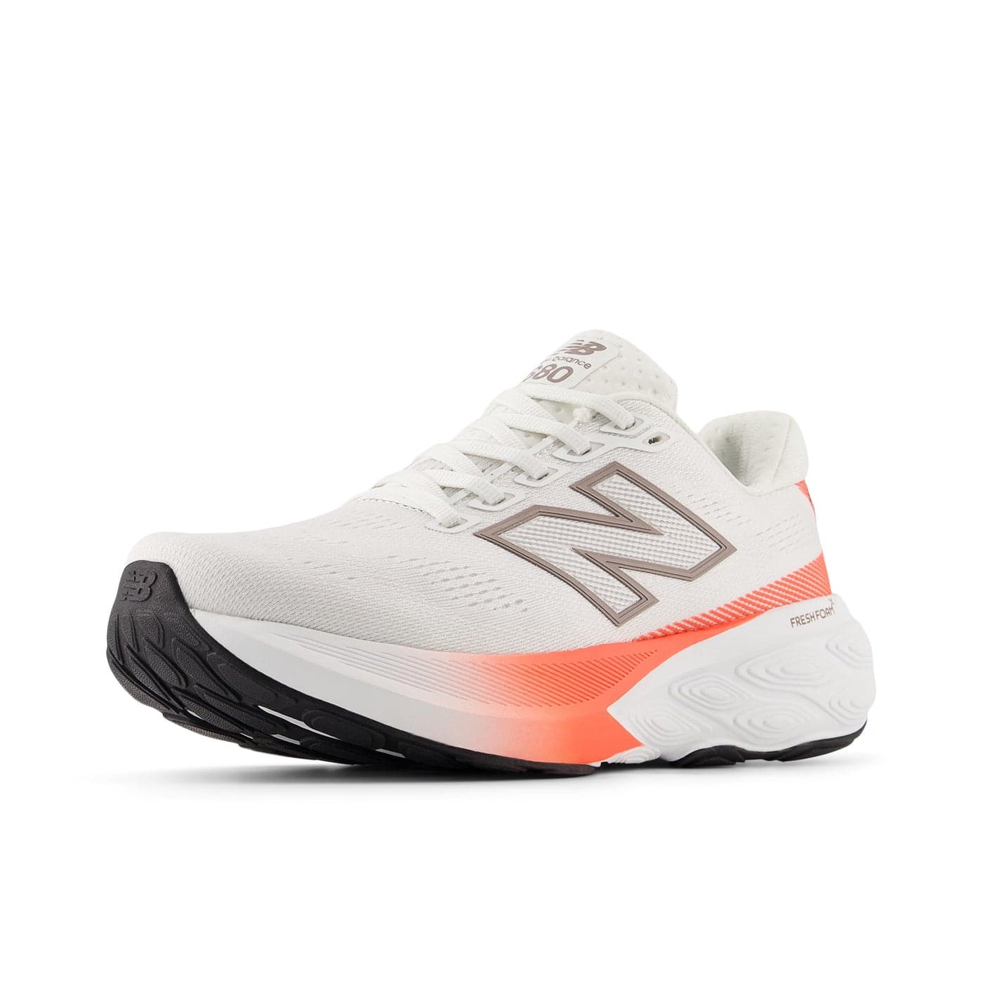 New Balance Womens Fresh Foam X 880 V15 Running Shoe ReflectionUrgent RedEarth Shadow 75