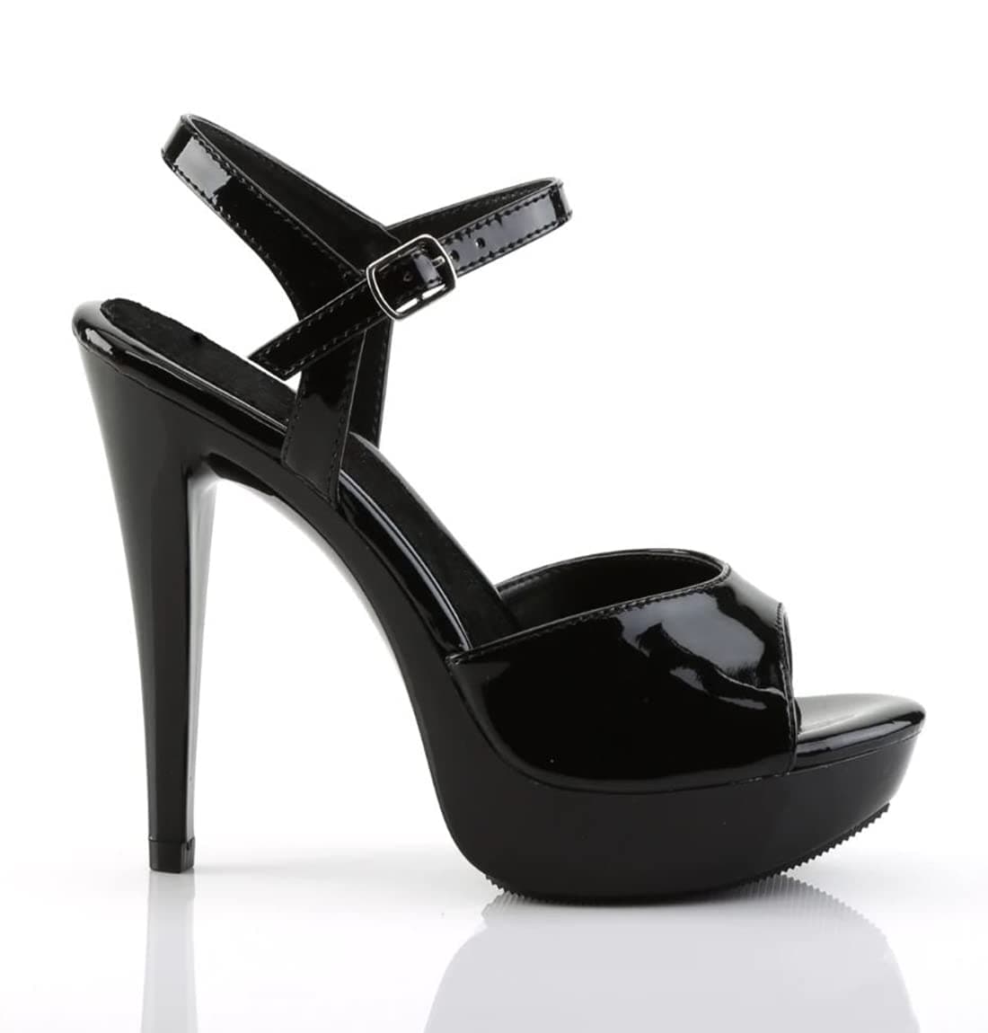 JM LOOKS Women Stylish Pencil Black Heel Sandal Trendy Party for Womens and Girls