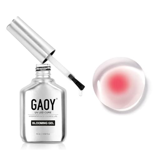 GAOY Nail Blooming Gel 16ml Clear Blooming Gel Polish Spreading Effects Soak Off UV Light Cure for Nail Art DIY
