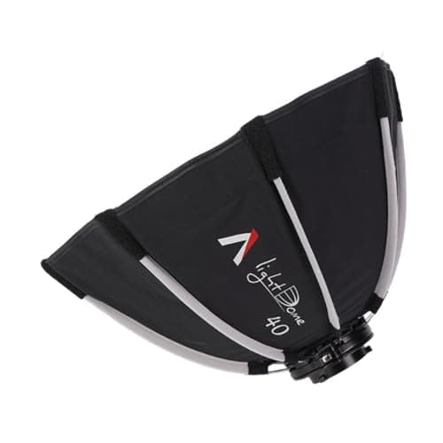 Aputure Light Dome 40 15.75-Inch Circular 8-Corner Design Mini Softbox with ProLock Mount, Reflective Silver Lining, and Quick-Release Latch for Storm 80c