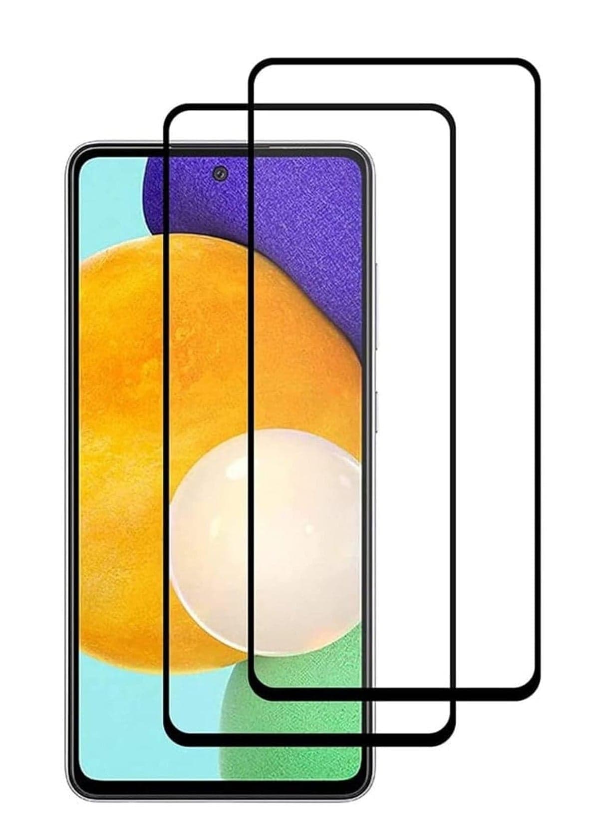 2-Pack 5D Tempered Glass Screen Protector for Samsung Galaxy A32 5G – Ultra HD Clear, Full Coverage, Edge-to-Edge Curved Design, 9H Hardness, Scratch-Resistant, Bubble-Free, Case-Friendly, Easy Installation for Maximum Protection