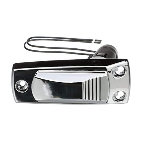 Seachoice All-Round White Light Spare Base, Zamak Die-Cast, Perma-Plate, Chrome Finish