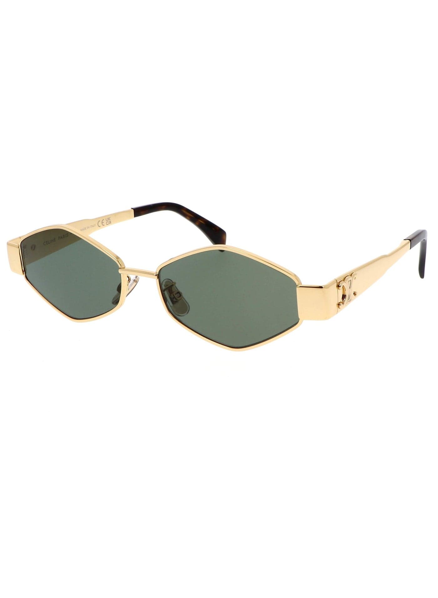 Celine Triomphe Metal 02 Gold Sunglasses CL40254U 30N