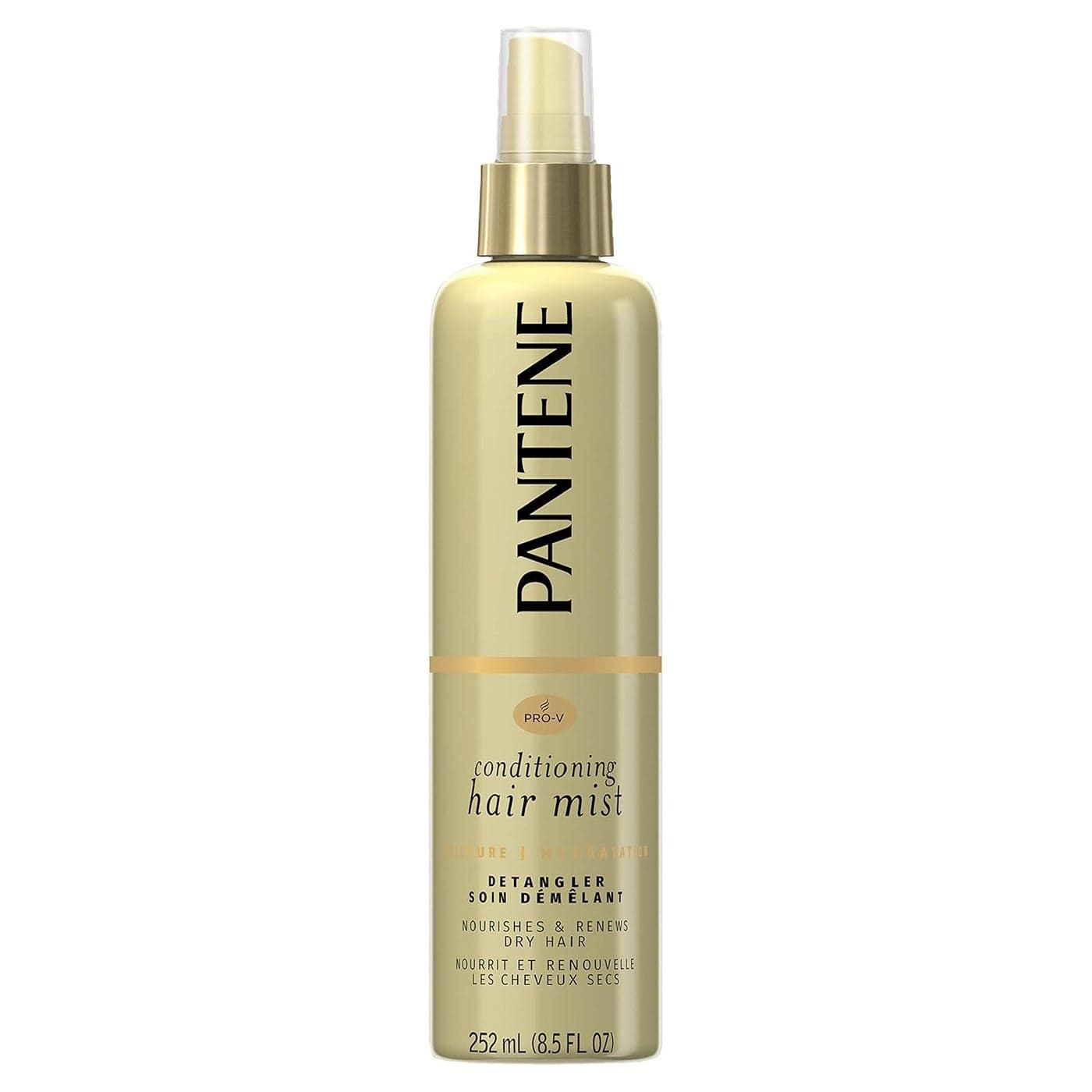 Pantene ProV Nutrient Boost Moisture Conditioning Mist Nourishing and Renewing Detangler 85 fl oz
