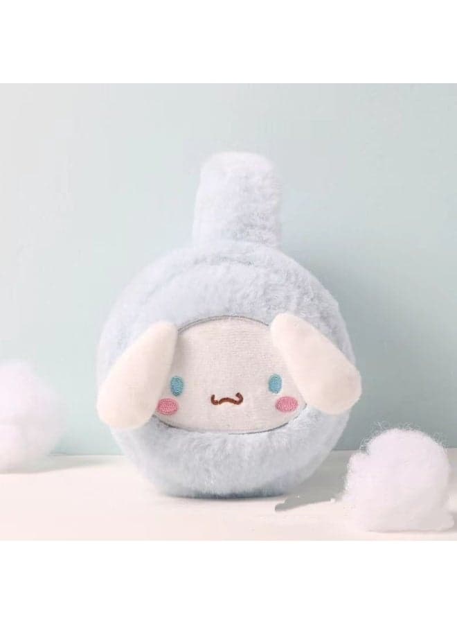 Cinnamoroll Winter Earmuffs Plush Fuzzy Material Adjustable Design Adorable Character Style Ideal for Cold Weather Outdoor Wear Cute Fashion Accessory