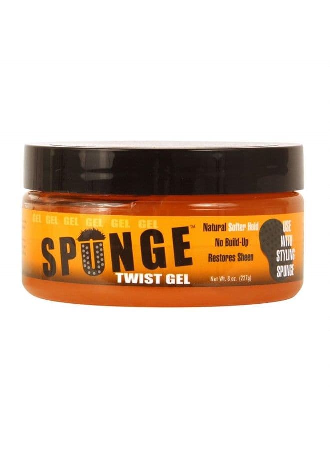 SPUNGE Barber Beauty Salon Maximum Hold Hair Twist Gel 8oz HP-SPU6009