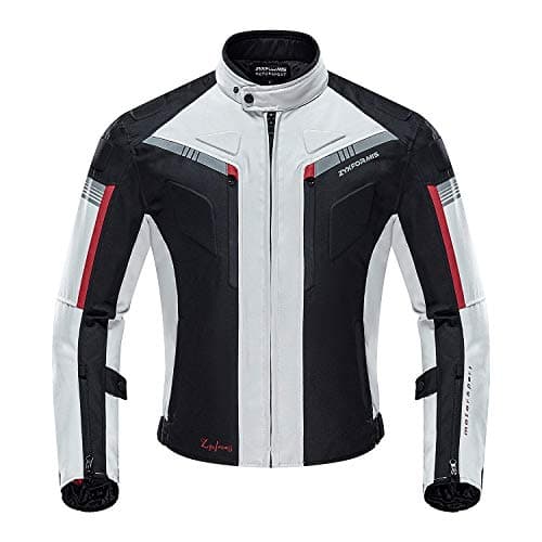 Zyxformis Motorcycle Jacket Motorbike Biker Waterproof Jackets Windproof Full Body Protective Gear Armoured Summer Winter for Men